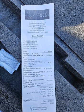 Image 8 for Wolverine TTI JW4 Dracarys Gen-12 MTW Shotgun (8 shot)