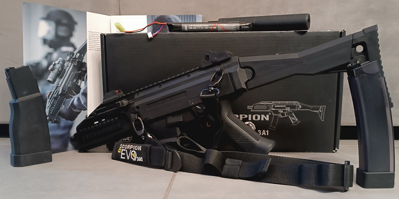Image 1 pour Scorpion cz evo 3A1 AEG