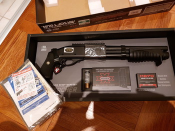 Image 2 for Brand New Tokyo Marui Breacher M870 Gaz Shot gun