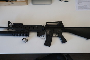 Image 3 for M16 met grenade launcher incl. Granaten