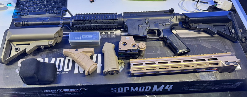 Bild 1 für Tokiyo Marui M4 sopmod NGRS