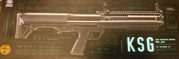 Image 2 for SPLINTERNIEUWE KSG shotgun (nog in de doos ) Tokyo Marui