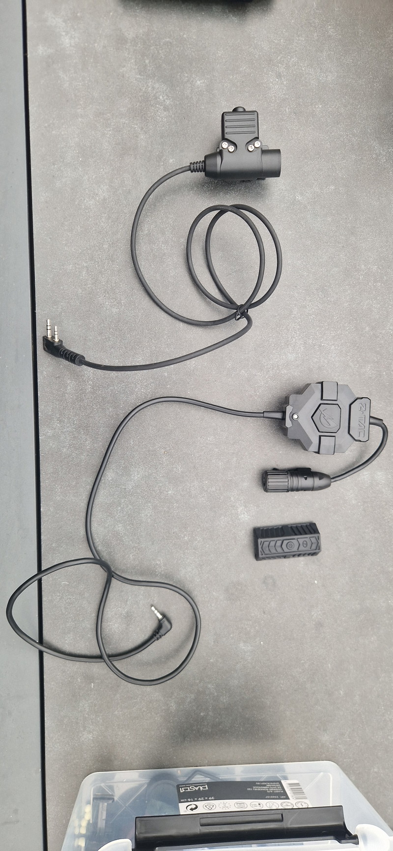 Imagen 1 de Z-Tactical zTac draadloze PTT Topcom-connector