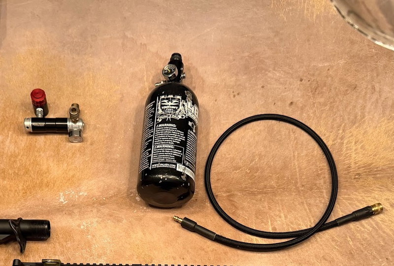 Imagen 1 de HPA set Valken 0.8L + Redline regulator + line