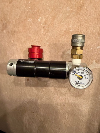 Imagen 3 de HPA set Valken 0.8L + Redline regulator + line