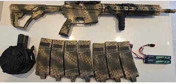 Bild 2 für Cyma Platinum Daniel Defense M4A1 RIII 14.5 Eshooter ETU