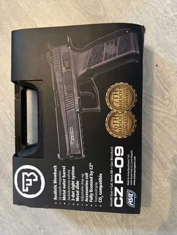 Afbeelding 3 van ASG CZ P-09 (Metal slide & barrel)