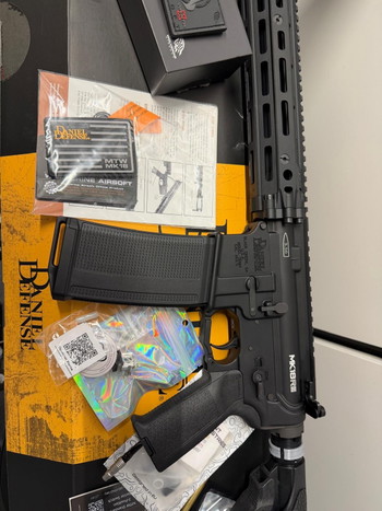 Image 5 for Nieuwe Daniel Defense MTW MK18 RIS3 zwart met Fmark en Semilocked