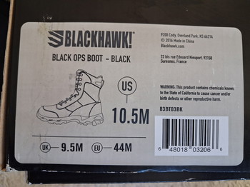 Afbeelding 5 van Laarzen BlackHawk Black Ops  maat 44 nooit gedragen