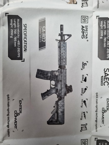 Image 10 for SA-B02 Carbine replica - black