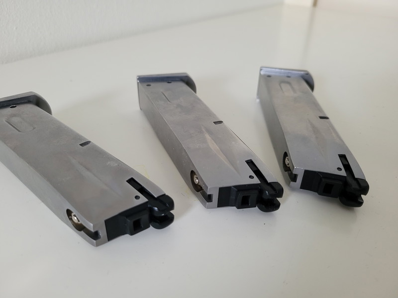 Image 1 for 3 GBB mags voor de M9 serie van WE