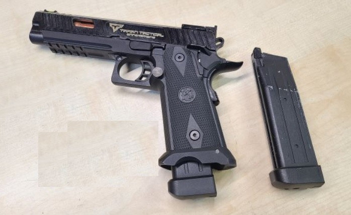 Imagen 1 de Pistole High Capa 5.1 TTI Serie clone Black Edition Baba Yaga Metall Serie Black