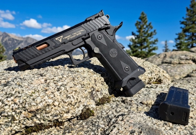 Afbeelding 1 van Pistole High Capa 5.1 TTI Serie clone Black Edition Baba Yaga Metall Serie Black