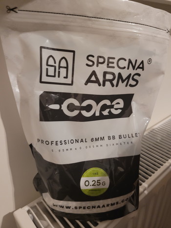 Afbeelding 2 van 1x specna arms 0.25g & 2x bioval 0.25g 1kg