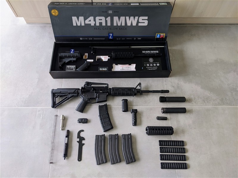 Image 1 for Tokyo Marui M4 MWS + extra's