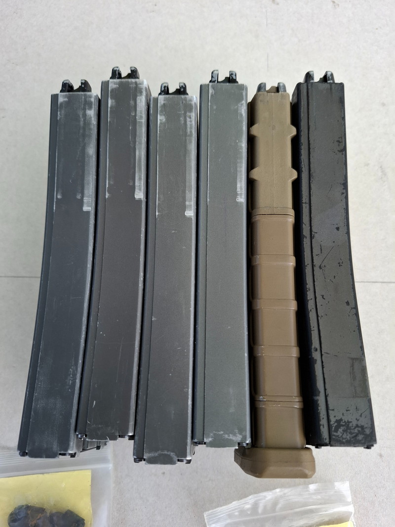 Bild 1 für WA GBBR system magazines - 4xProwin, 1xG&P Pmag, 1 JG