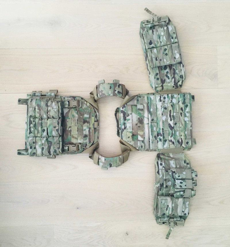 Image 1 for LPC (low profile carrier) warrior assault systems V1 quick release solid sides Medium