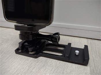 Image 2 pour Action cam of mobiel rail mount holder