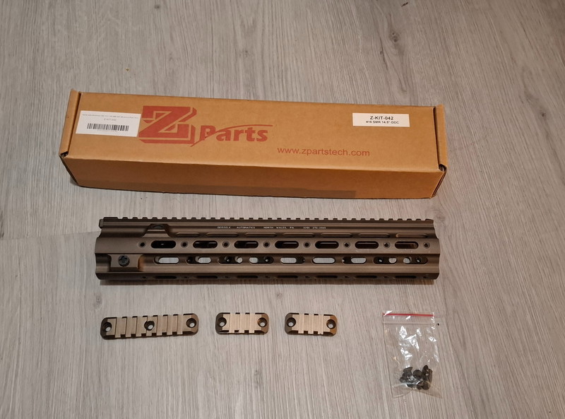 Afbeelding 1 van Z-parts H&K hk416a5 geissele smr rail 14.5