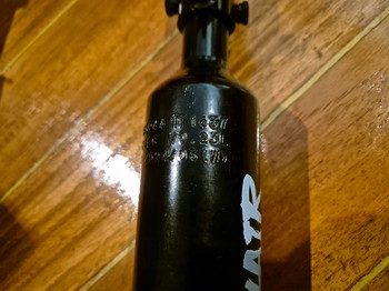 Afbeelding 2 van powair tactical rs hpa 300bar 0,23ltr tank