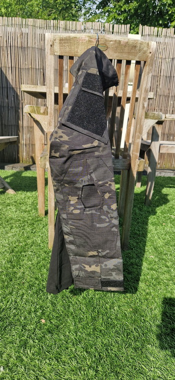 Afbeelding 4 van Nieuw!!Tactical vest, tactische jas, army print, zwart