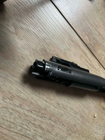 Afbeelding 4 van Late production XM16E1 WE GBB + early Brownells stock.