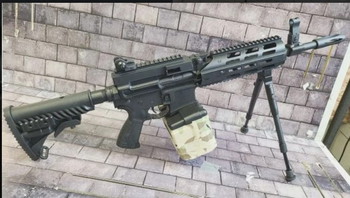 Image 2 for AEG LMG Machine Gun CM16 NEW