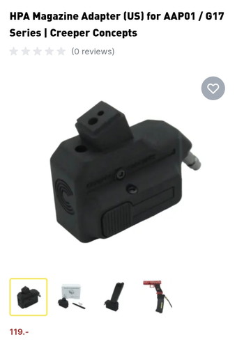 Bild 2 für 2 x hpa adapter voor AAP