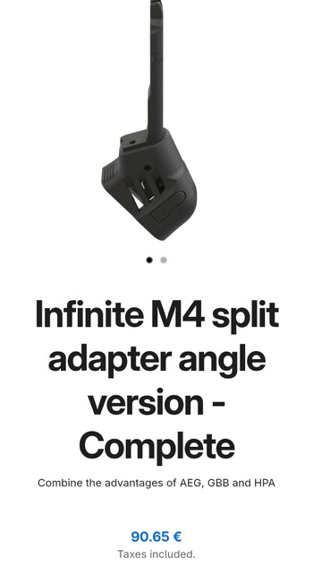 Bild 3 für 2 x hpa adapter voor AAP