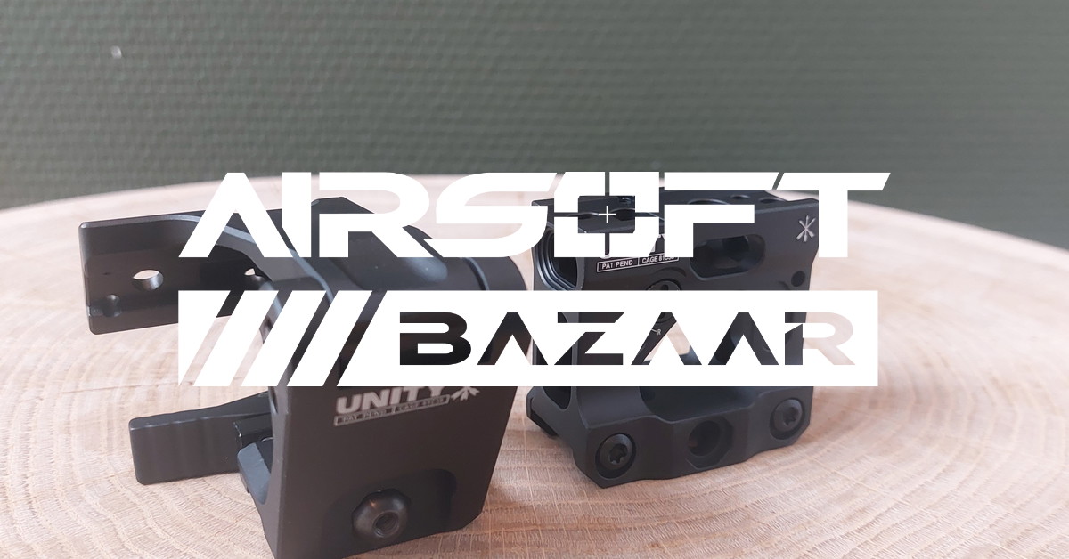 Repro unity riser en magnifier mount - Airsoft Bazaar