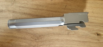 Afbeelding 2 van RWA Agency Arms Barrel for  G17, 18C, RWA EXA GBB - Silver