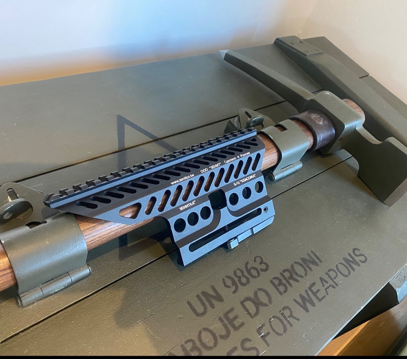Image 1 for lct ZB-13 AK Side Scope Mount Rail LCT