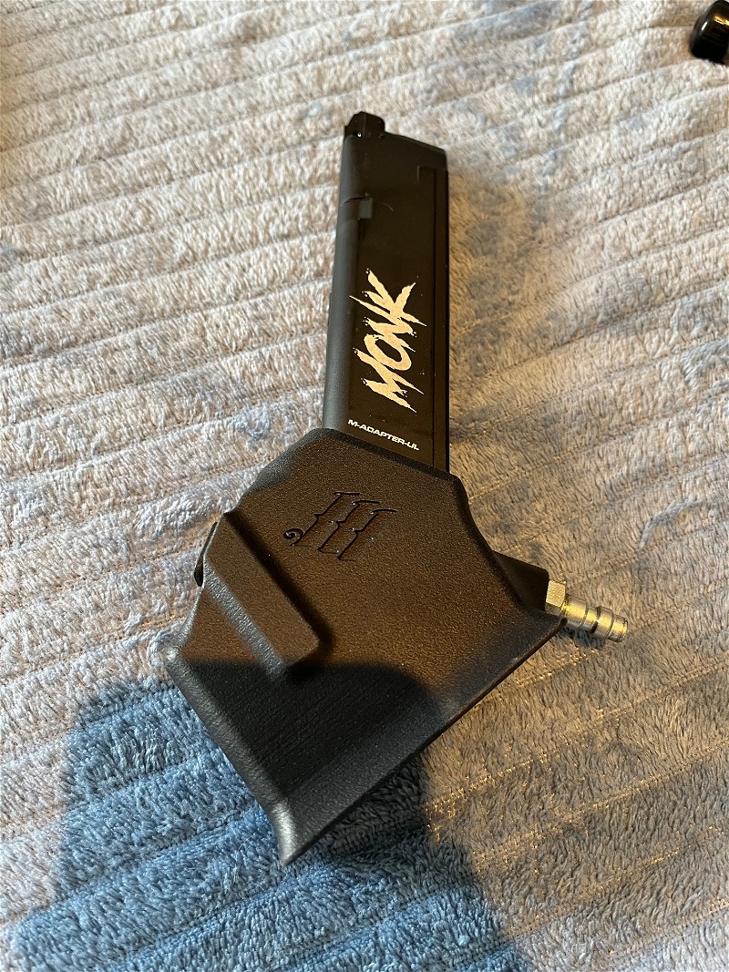 Afbeelding 1 van MONK Customs ultra Lightweight M4 adapter voor Glock HPA