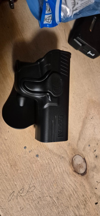 Image 3 pour Amomax Paddle Holster for WE / VFC M&P9 (Black) A-27390