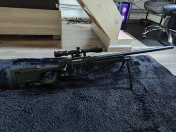 Imagen 4 de ASG AW 308 Sniper,SL, Spring + bbs + targets