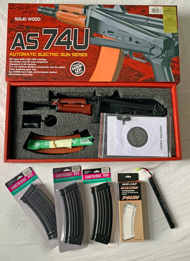 Bild 1 für Jing Gong JG1011 AKS-74U EBB Full Metal