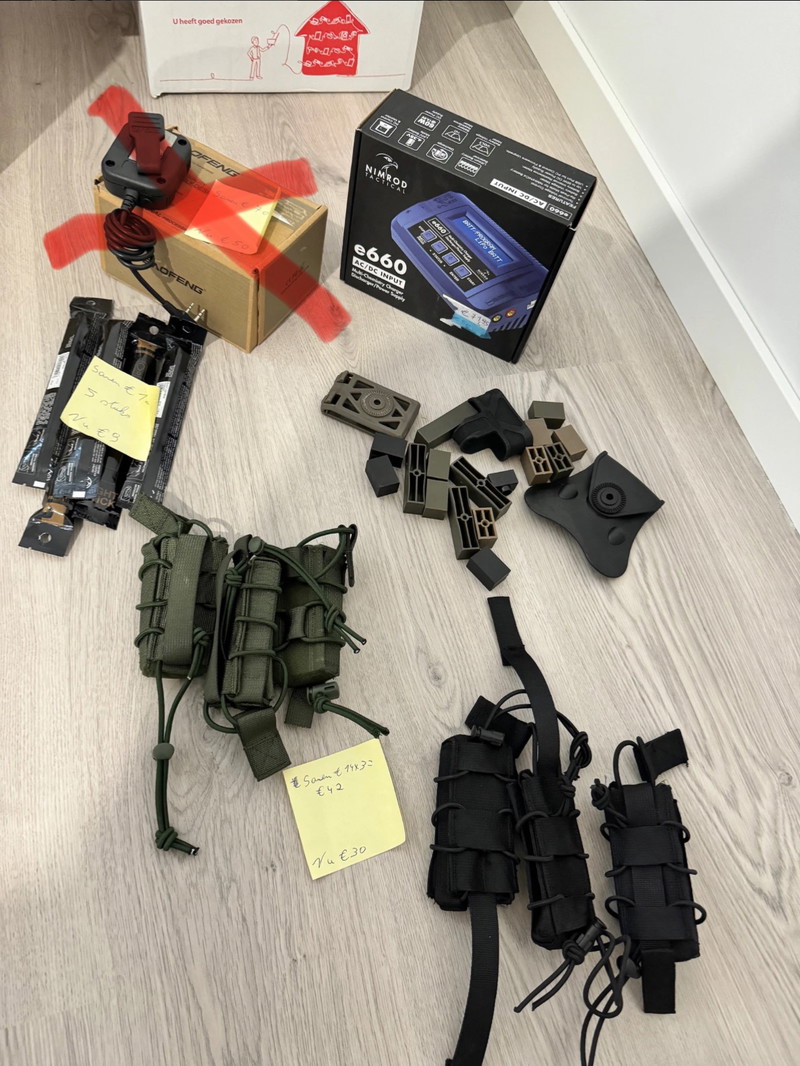 Bild 1 für Airsoft accessoires Nieuw!