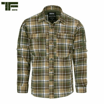 Image 2 for TF-2215 Flanel contractor overhemd