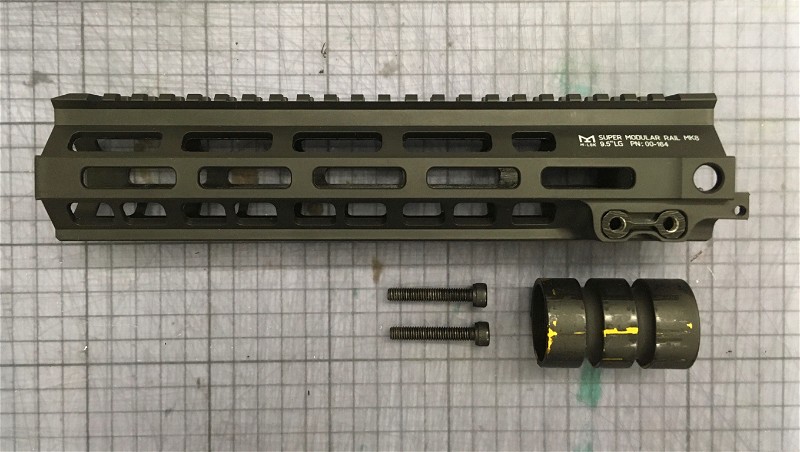 Image 1 for Polymer handguard in Geissele 9.5 inch style