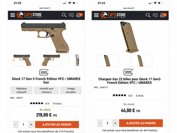 Imagen 4 de Pa VFC Glock 17 Gen 5 GBB, officially licensed by GLOCK.