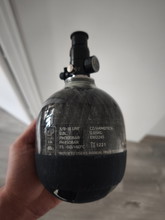 Bild für HPA Tank 0,8l "Stubby" Armotech ultralight, black