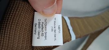 Bild 5 für TT Modular Belt Set XL (135) Coyote