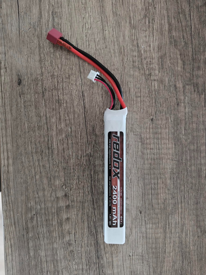 Imagen 1 de Li-Po Redox 2400 mAh 7.4 V 30C SC Deans batterij (gunfire)