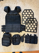 Image pour Full black plate carrier set
