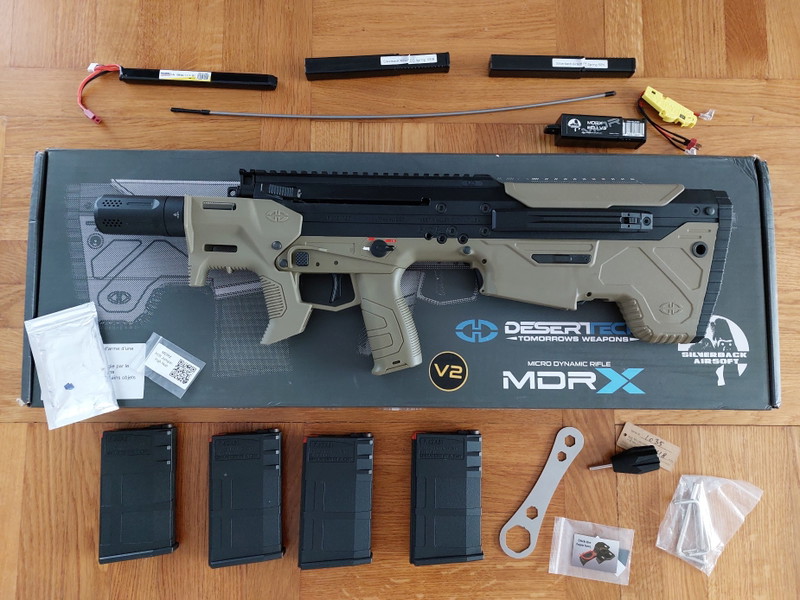 Afbeelding 1 van Silverback MDR Micron 7.62 Bi-ton V2 V3 + Mag + Accessoires