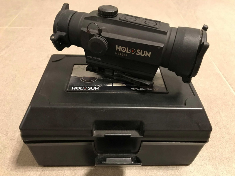 Image 1 for Holosun HS402A red dot + extra batterij