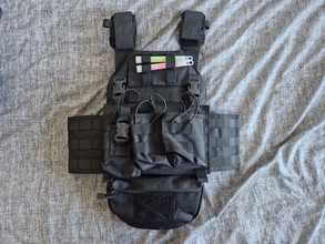 Image for 8Fields Modular Plate Carrier Black (Pouches & extra's)