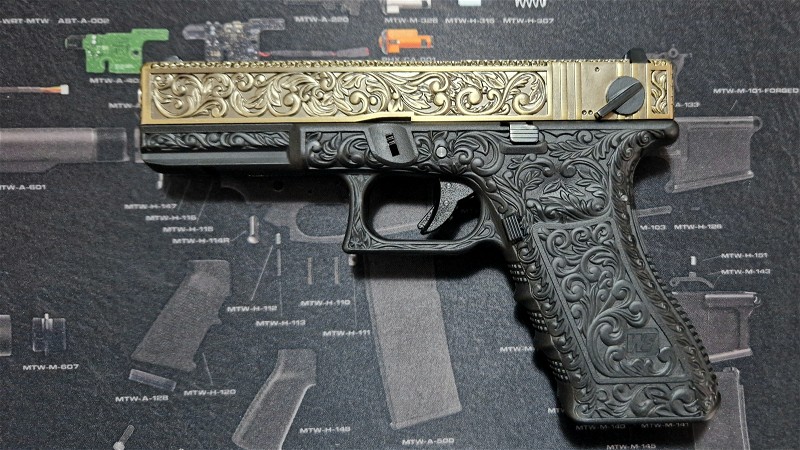 Image 1 for WE Tech Glock Engraved G35 GBB