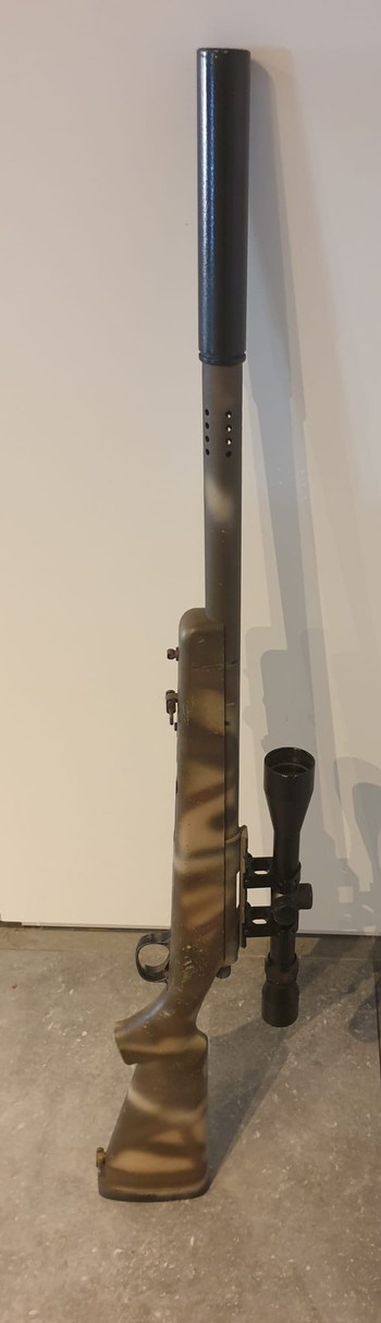 Bild 4 für Tokyo Marui VSR-10 met 3 mags en silencer
