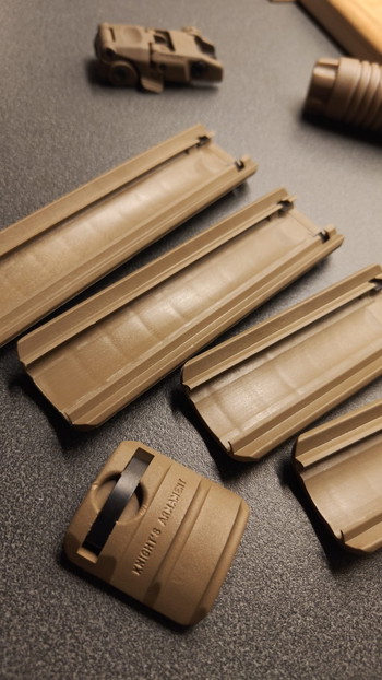 Image 3 for Knight's Armaments (RS) -  Rib Rail Panel (Full set) + Frontgrip FDE